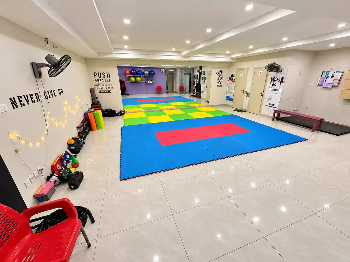 Alpha Fitness and Martial Arts Club training floor in Bahria Town Lahore
